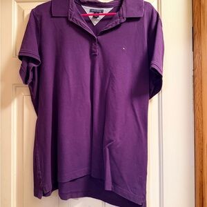 Tommy Hilfiger Deep Purple Polo Shirt